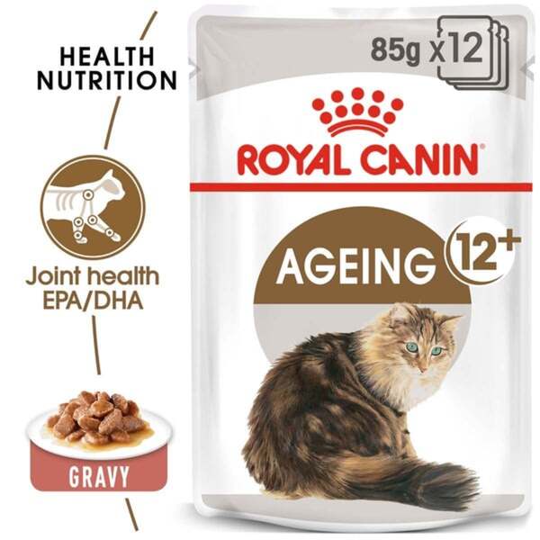 Bild 1 von ROYAL CANIN AGEING 12+ in Soße Nassfutter für ältere Katzen 12x85g