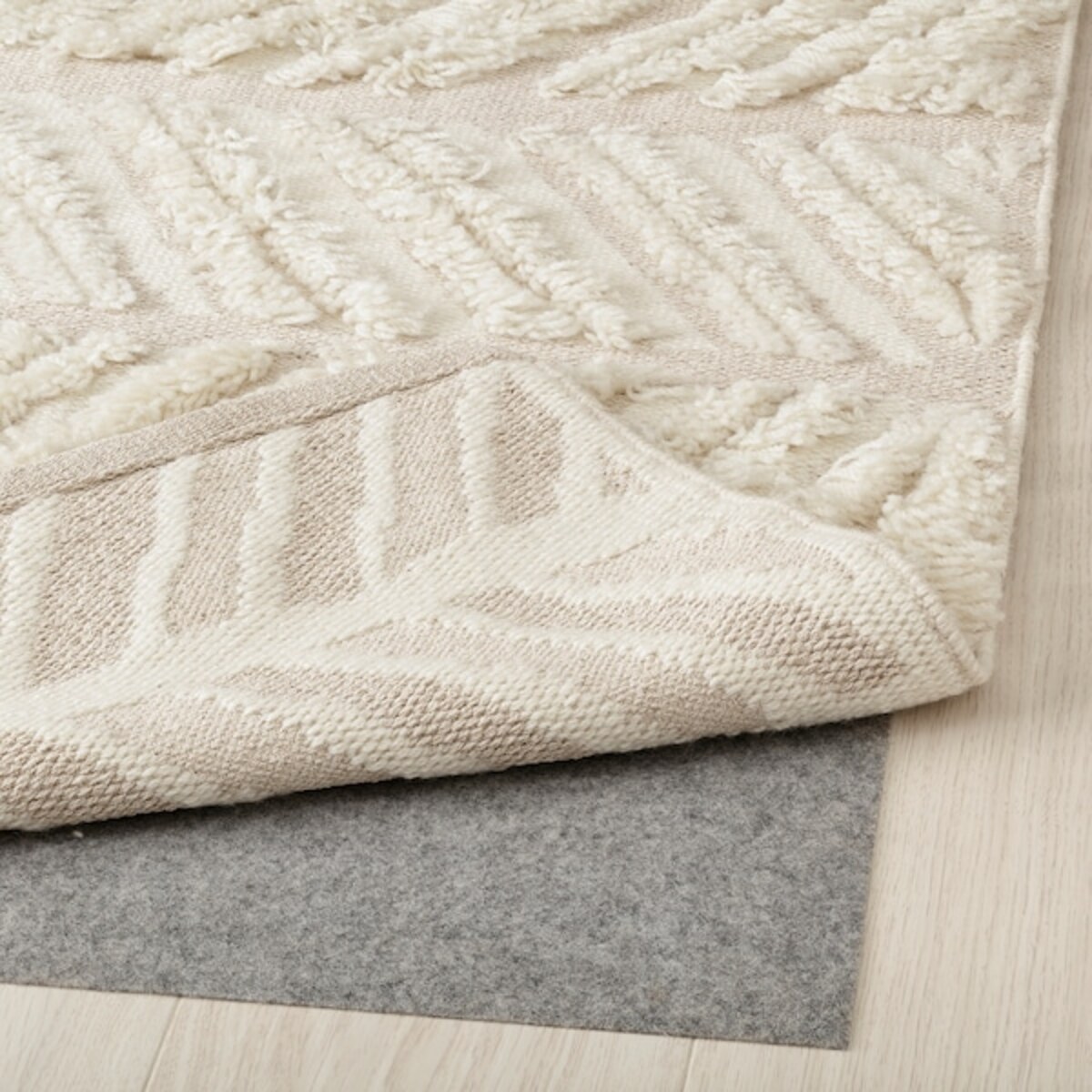 Bild 4 von LOKALGATA  Teppich flach gewebt, beige 170x240 cm