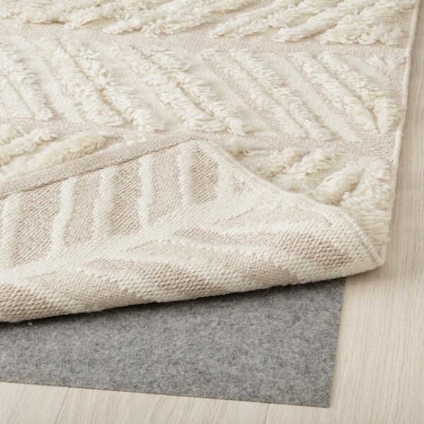 Bild 4 von LOKALGATA  Teppich flach gewebt, beige 170x240 cm