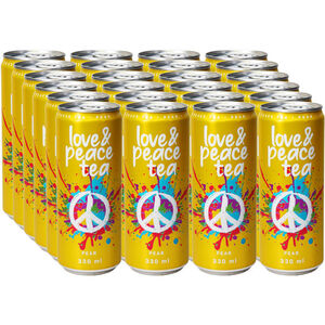 Love and Peace Love & Peace Tea Pear, 24er Pack (EINWEG) zzgl. Pfand