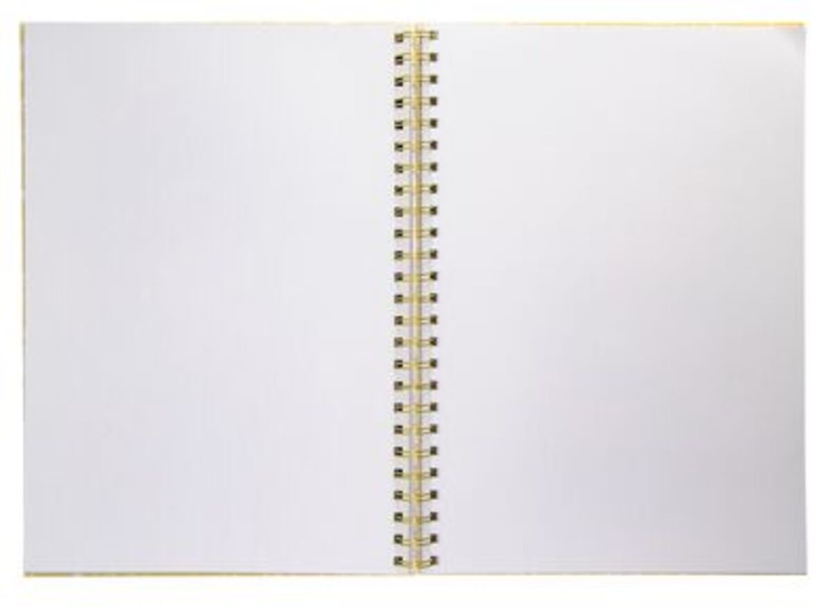 Bild 2 von Blanko-Album, Spiralbindung, 32.5 x 23 cm, beige