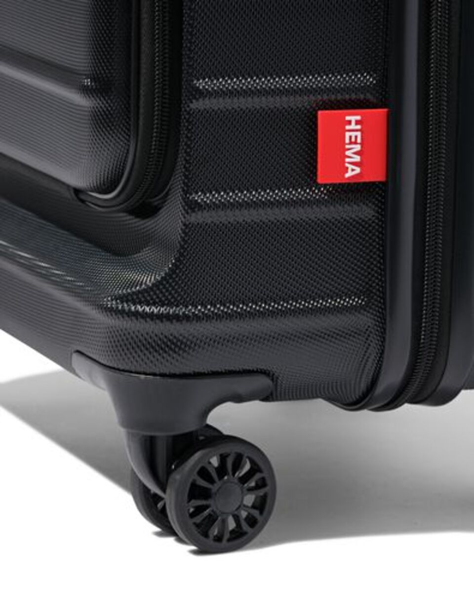 Bild 2 von Koffer mit Außenfach, ABS, 35 x 25 x 55 cm, schwarz