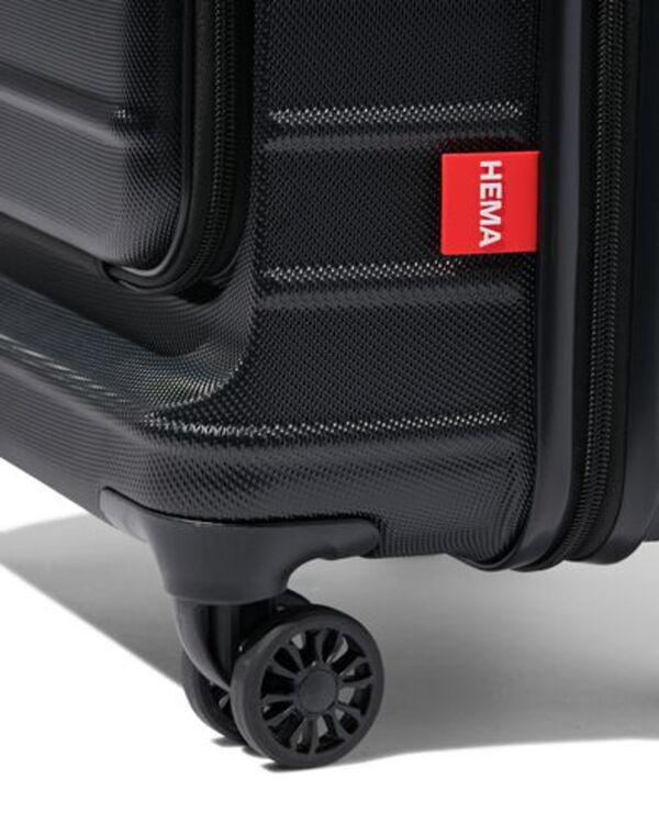 Bild 2 von Koffer mit Außenfach, ABS, 35 x 25 x 55 cm, schwarz