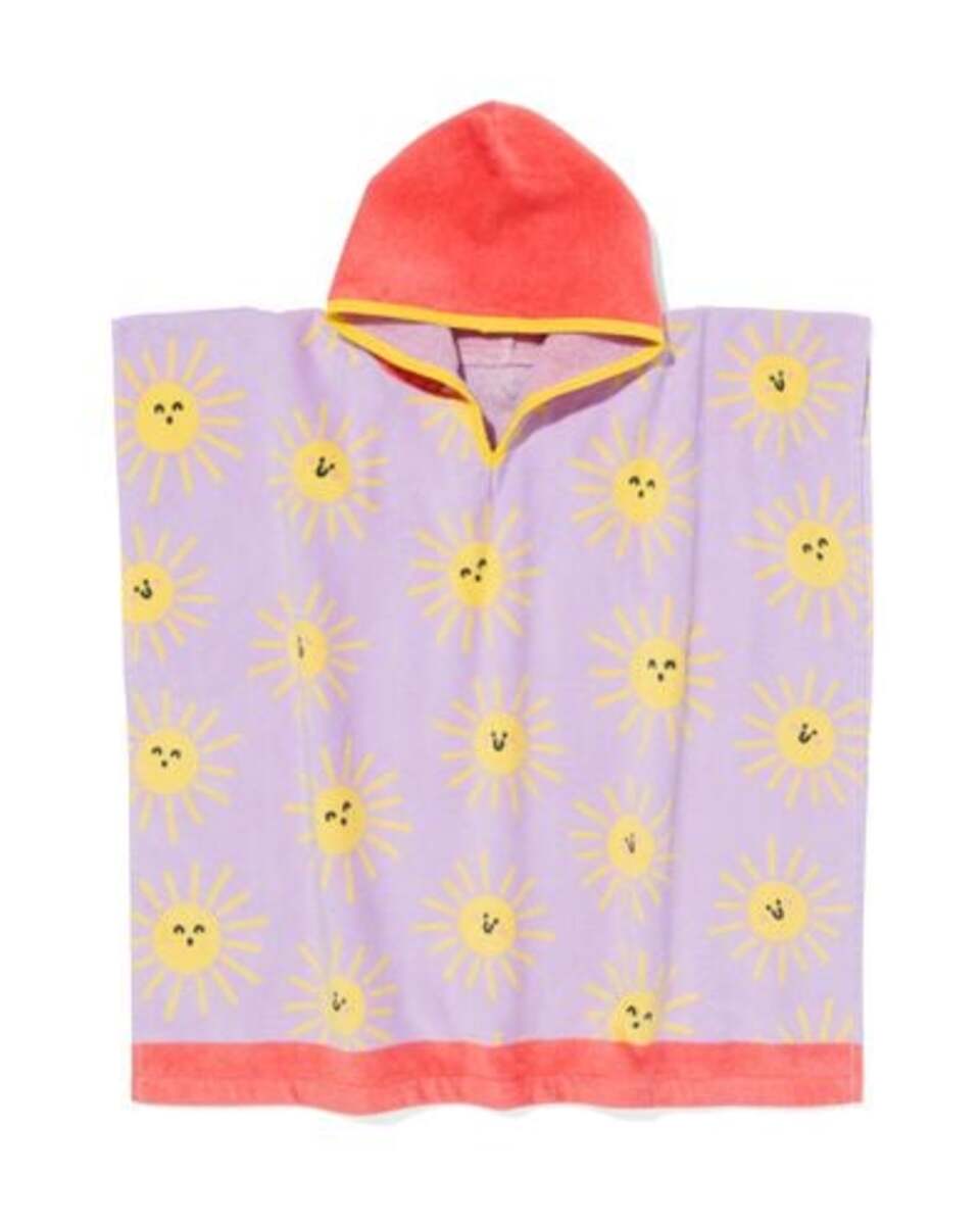 Bild 1 von Kinder-Strandponcho, 60 x 60 cm, Sonnen