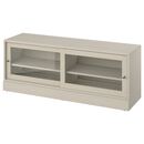 Bild 1 von HAVSTA  TV-Bank mit Sockel, graubeige 160x47x62 cm