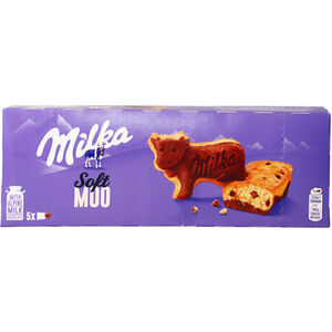 Milka 2 x Soft Moo Kuchen mit Schokostückchen