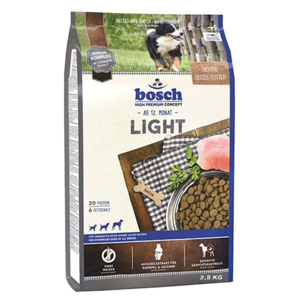 Bild 1 von Bosch Hundefutter Light 2,5kg