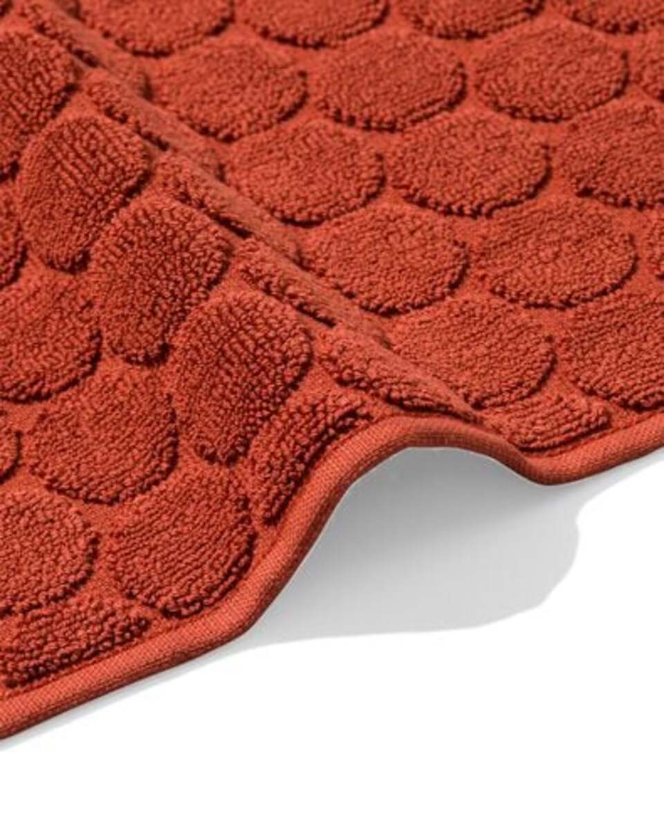 Bild 3 von Gästehandtuch, 30 x 55 cm, schwere Qualität, Punkte, terrakotta