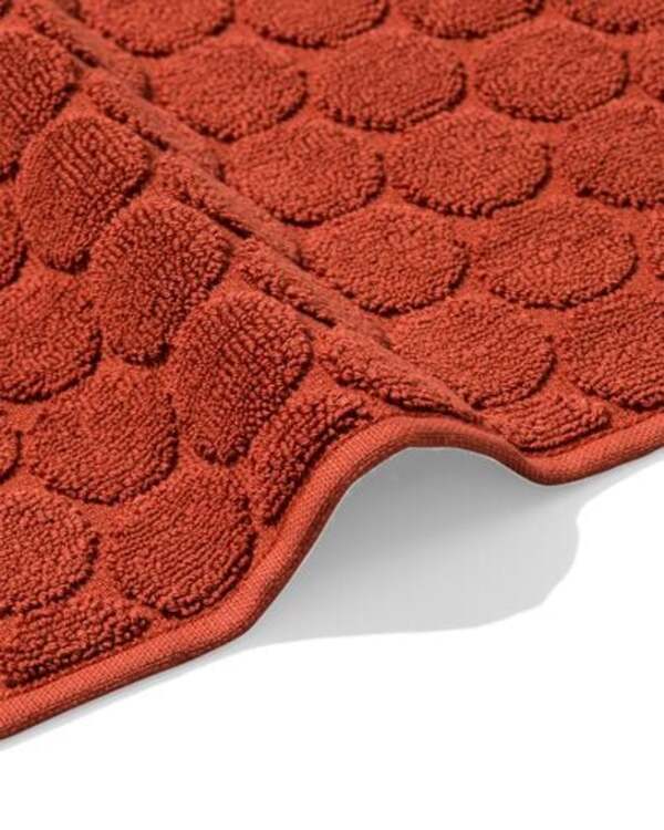 Bild 3 von Gästehandtuch, 30 x 55 cm, schwere Qualität, Punkte, terrakotta