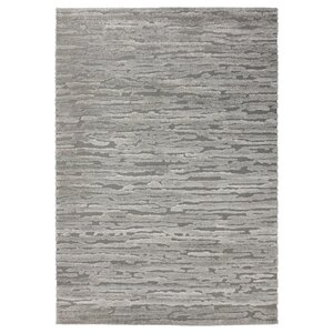 STAMBANA  Teppich Kurzflor, grau 160x230 cm