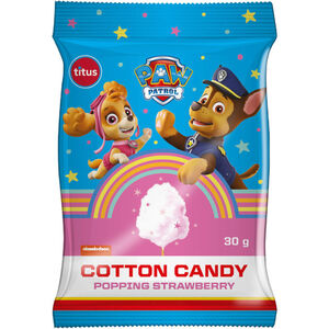 Paw Patrol 2 x Zuckerwatte Erdbeere