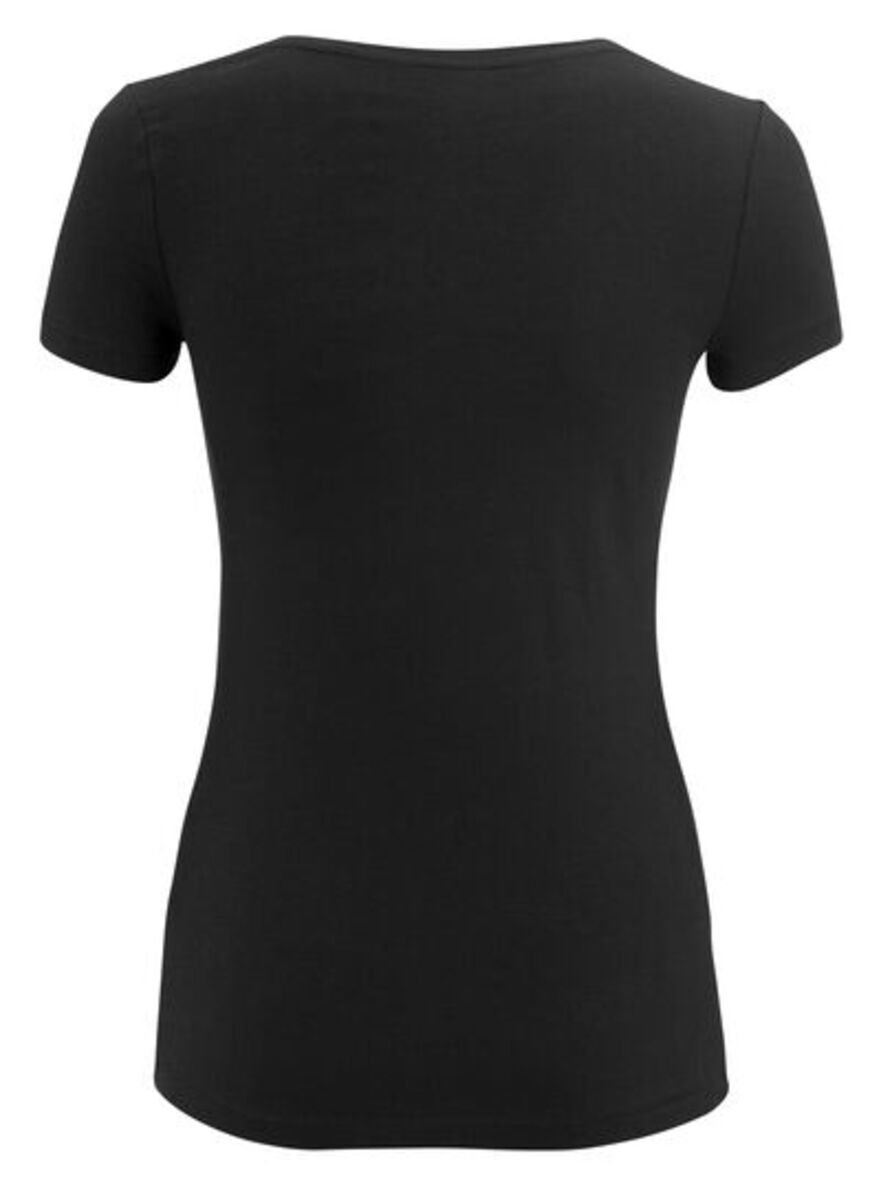 Bild 3 von Damen-T-Shirt schwarz