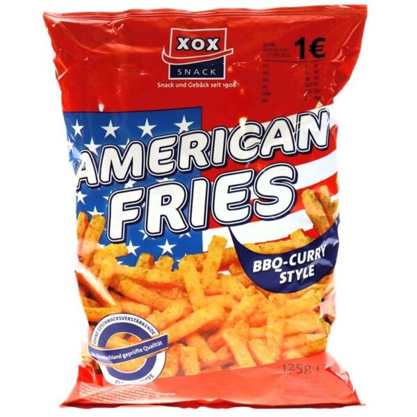 Bild 1 von XOX American Fries BBQ Curry Style