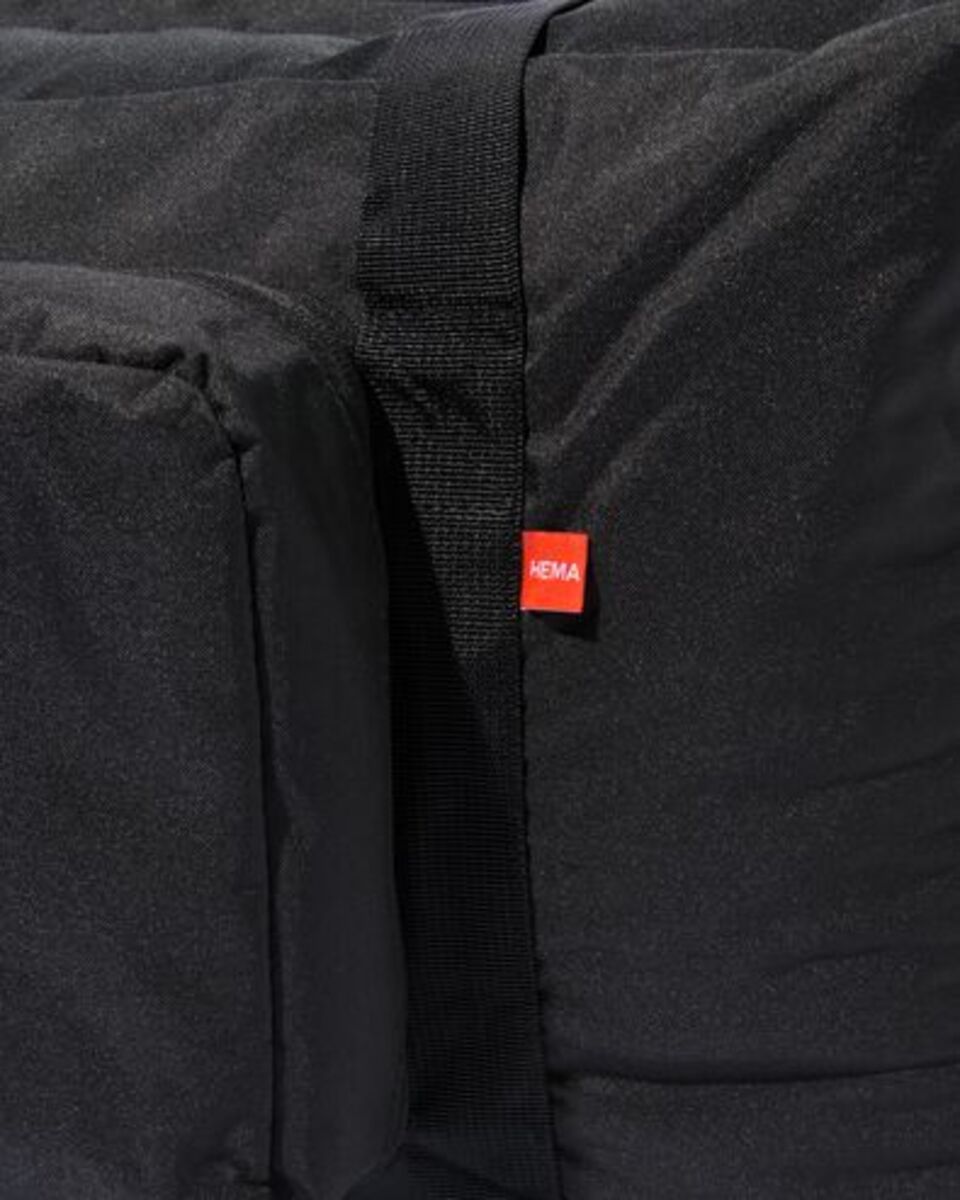 Bild 3 von Rucksack, faltbar, 54 x 35 x 19 cm, rPET schwarz