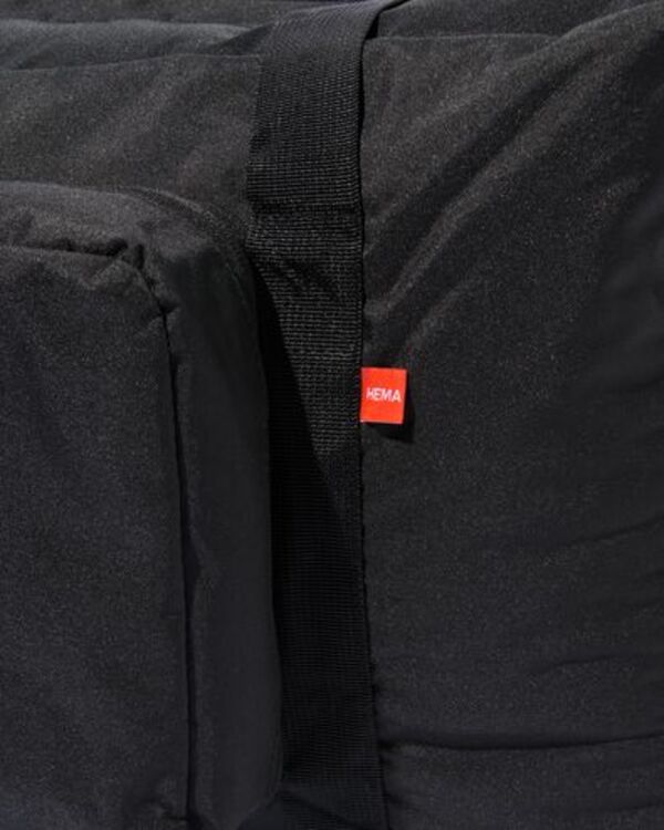 Bild 3 von Rucksack, faltbar, 54 x 35 x 19 cm, rPET schwarz