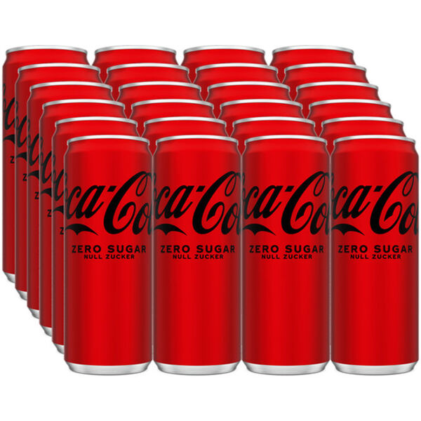Bild 1 von Coca-Cola Zero, 24er Pack (EINWEG) zzgl. Pfand