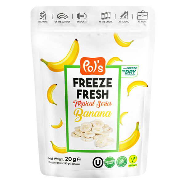 Bild 1 von Pol's Freeze Fresh Bananen Fruchtchips