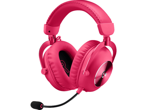 Bild 1 von LOGITECH PRO X 2 LIGHTSPEED, Over-ear Gaming Headset Bluetooth Magenta, Magenta