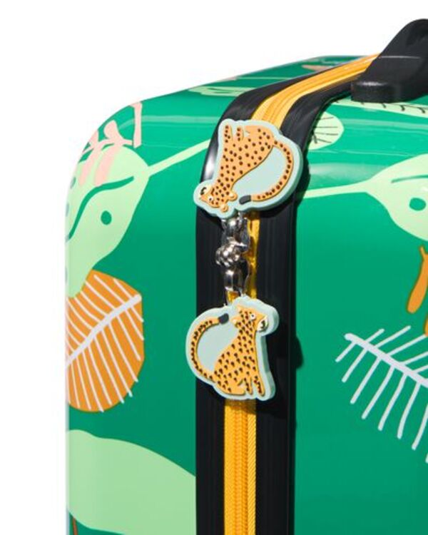 Bild 3 von Koffer mit Tiermuster, 55 x 34 x 21 cm, grün