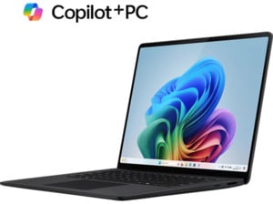 MICROSOFT Surface Laptop, Copilot+ PC, 7. Edition, Notebook, mit 15 Zoll Display Touchscreen, Qualcomm Snapdragon X Elite, 16 GB RAM, 1 TB SSD, Adreno™ Onboard Graphics, Graphit, Windows 11 Home (6