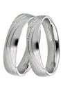 Bild 1 von DOOSTI Trauring Schmuck Geschenk Silber 925 Trauring Ehering Partnerring LIEBE, Made in Germany, wahlweise mit oder ohne Brillanten