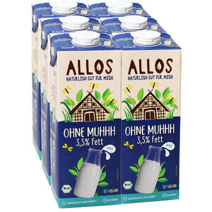 Allos BIO ohne Muhhh Drink 3,5%, 6er Pack