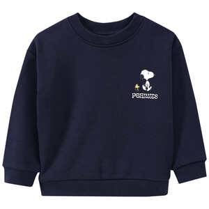 Peanuts Sweatshirt mit Rückenprint DUNKELBLAU