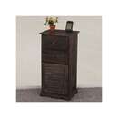 Bild 1 von Kommode Schrank, 81x40x32cm, Shabby-Look, Vintage ~ braun
