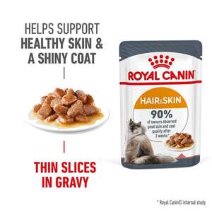 Royal Canin FCN Hair & Skin Gravy 12x85g