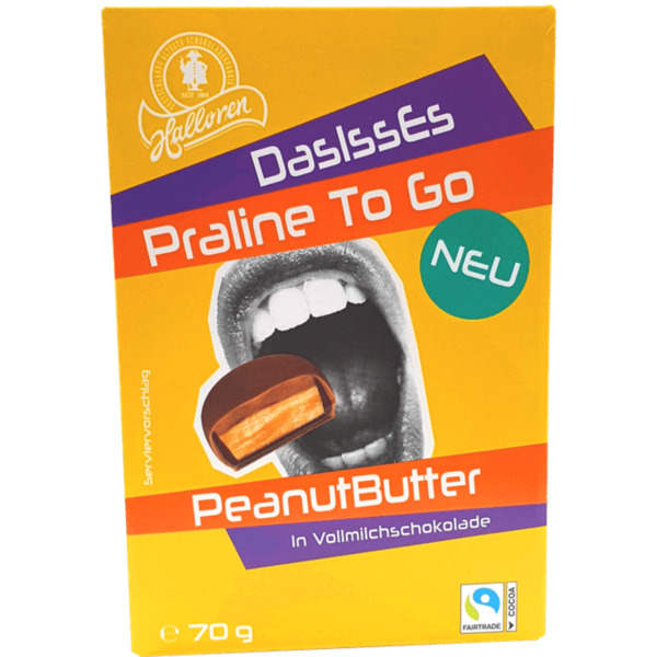 Bild 1 von Halloren 2 x Pralinen Peanut Butter