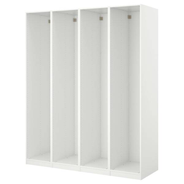 Bild 1 von PAX  4x Korpus Kleiderschrank, weiß 200x58x236 cm