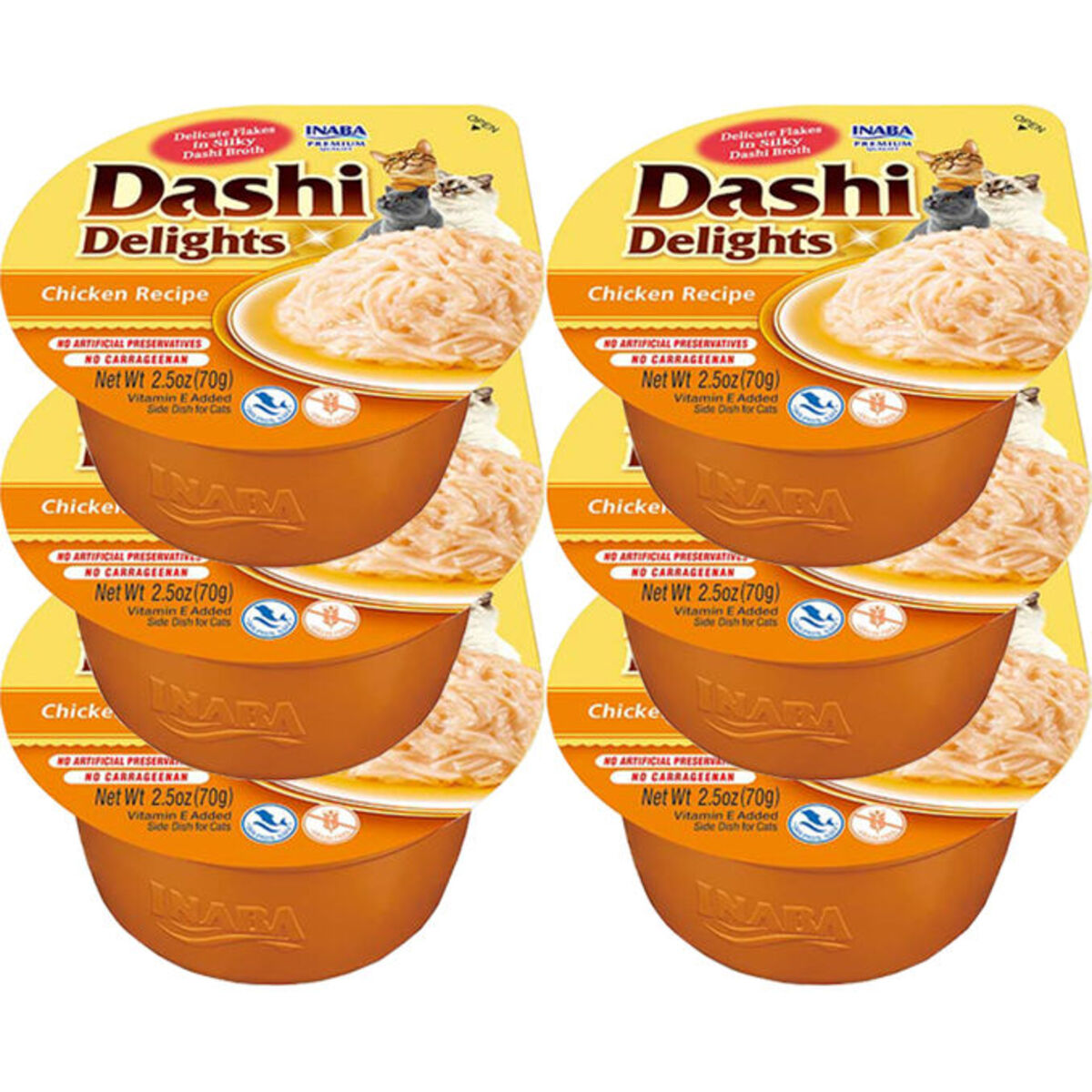 Bild 1 von CIAO Dashi Delights mit Huhn, 6er Pack