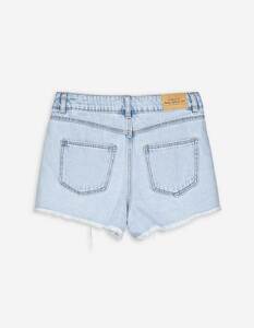 Kinder Jeansshorts - Ausgefranste Abschlüsse