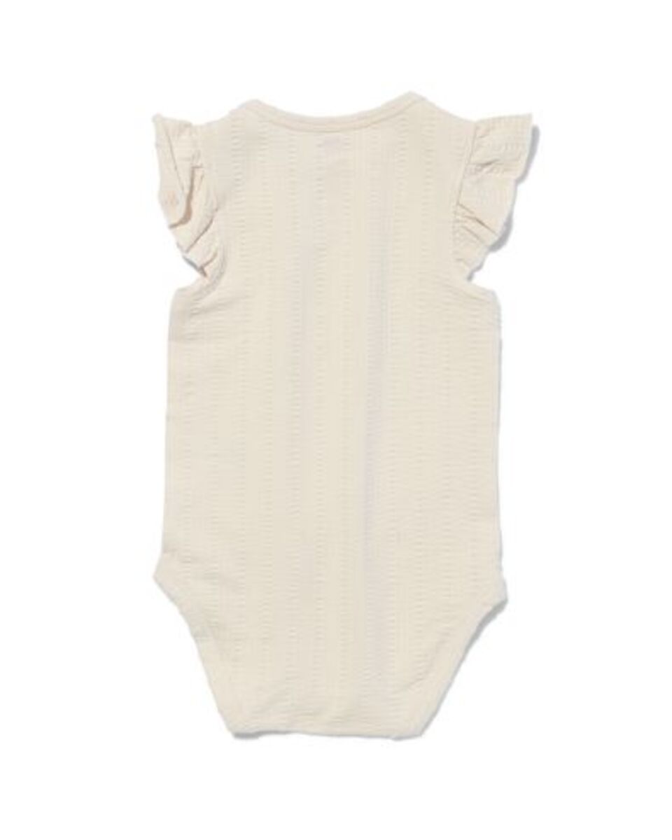 Bild 4 von Baby-Body, Biobaumwolle, mit Elasthan beige