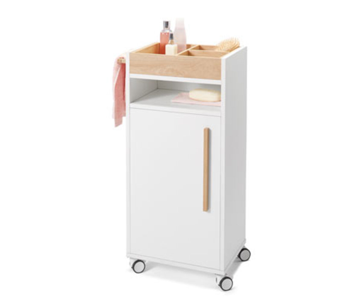 Bild 1 von Bad-Beistellwagen »Eklund«, weiß