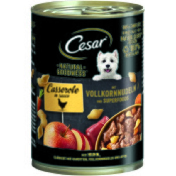 Bild 1 von Cesar Natural Goodness Huhn & Vollkornnudeln 24x400 g