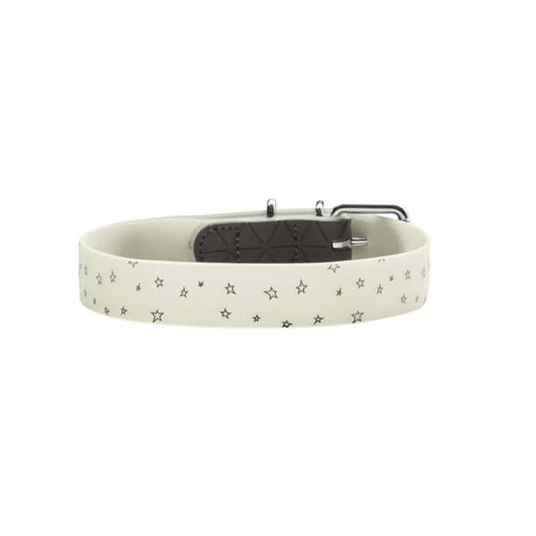 Bild 1 von Hunter Halsband Convenience Reflect Glow weiß Sterne L-XL