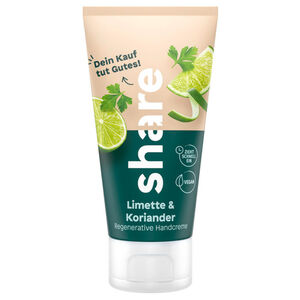 Share Handcreme Limette & Koriander