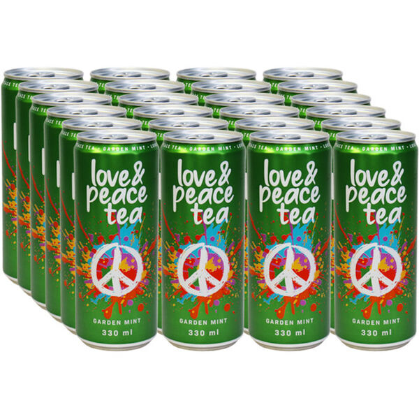 Bild 1 von Love and Peace Love & Peace Tea Gardenmint, 24er Pack (EINWEG) zzgl. Pfand