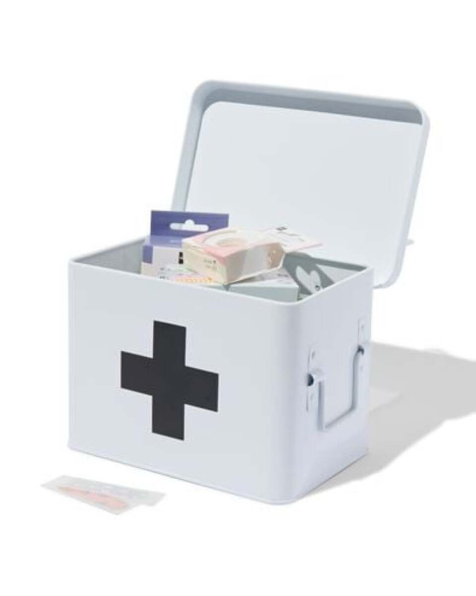 Bild 3 von Medikamentenbox, 22 x 16 x 16 cm, weiß