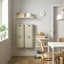 Bild 3 von GÅRDSBUTIK  Tonne mit Deckel, graubeige 21 l