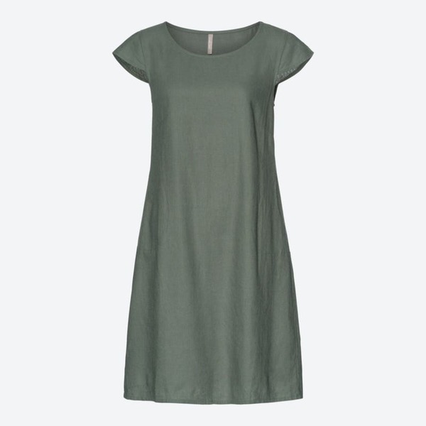 Bild 1 von Damen-Kleid mit Eingriffstaschen, Dark-green