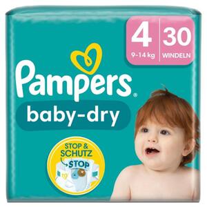 Pampers Baby Dry Gr. 4, 9kg-14kg