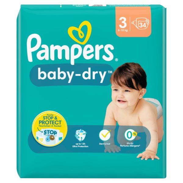 Bild 1 von Pampers Baby Dry Gr. 3, 6-10kg