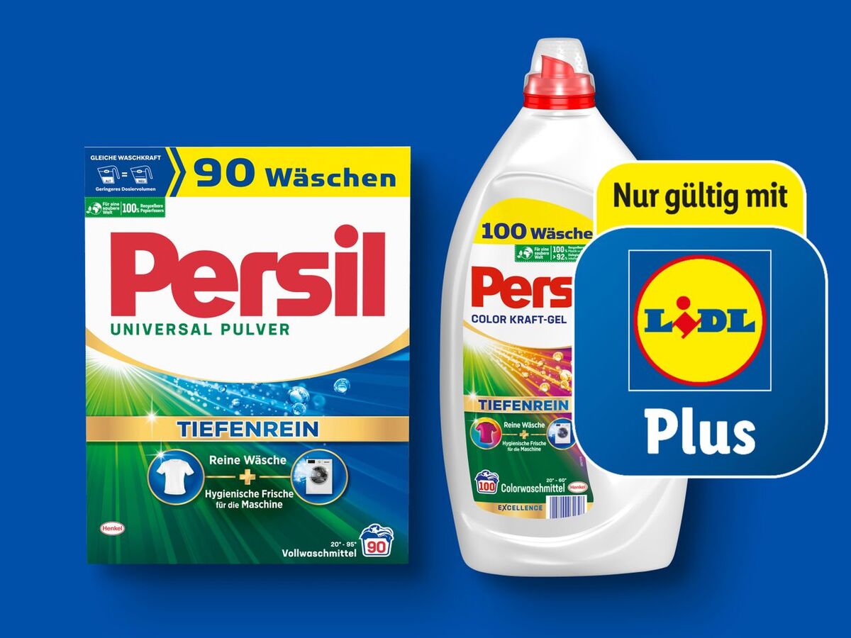 Bild 1 von Persil Waschmittel 90/100/76 Wäschen, 
         4,5 l/5,4 kg/76 Stück