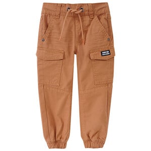 Jungen Cargohose mit Tunnelzug HELLBRAUN