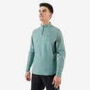 Bild 1 von Herren Langarmshirt Tennis - Thermic 1/2 Zip graugrün Grün