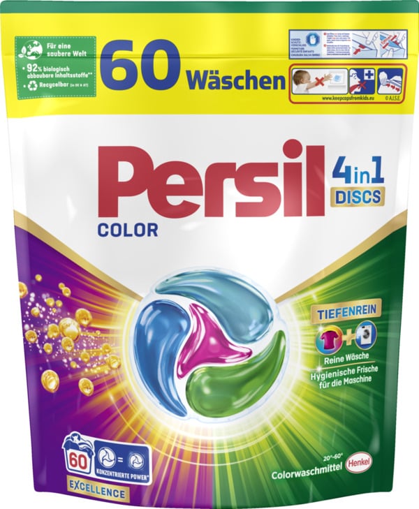 Bild 1 von Persil Color 4in1 Discs Excellence 60 WL