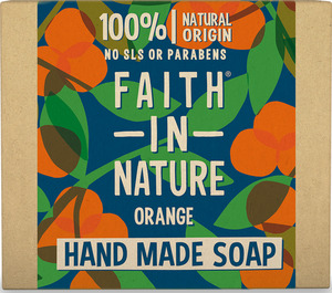 Faith in Nature Handseife Orange, 100 g