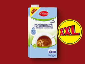 Milbona Kondensmilch XXL, 
         500 g